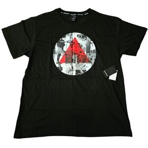 Airwalk Short Sleeve Graphic T-Shirt Black & Red NWT‎ Size 2XL